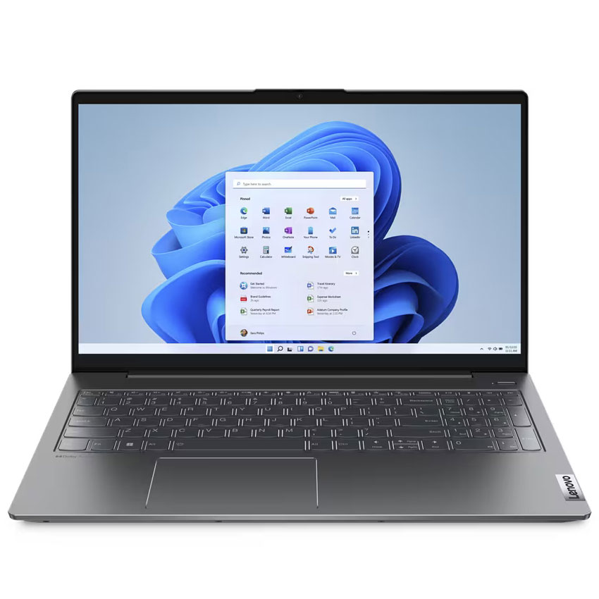 لپ تاپ 15.6 اینچی لنوو مدل IdeaPad 5 15IAL7-i5 1235U-16GB DDR4-512GB SSD-MX550-IPS