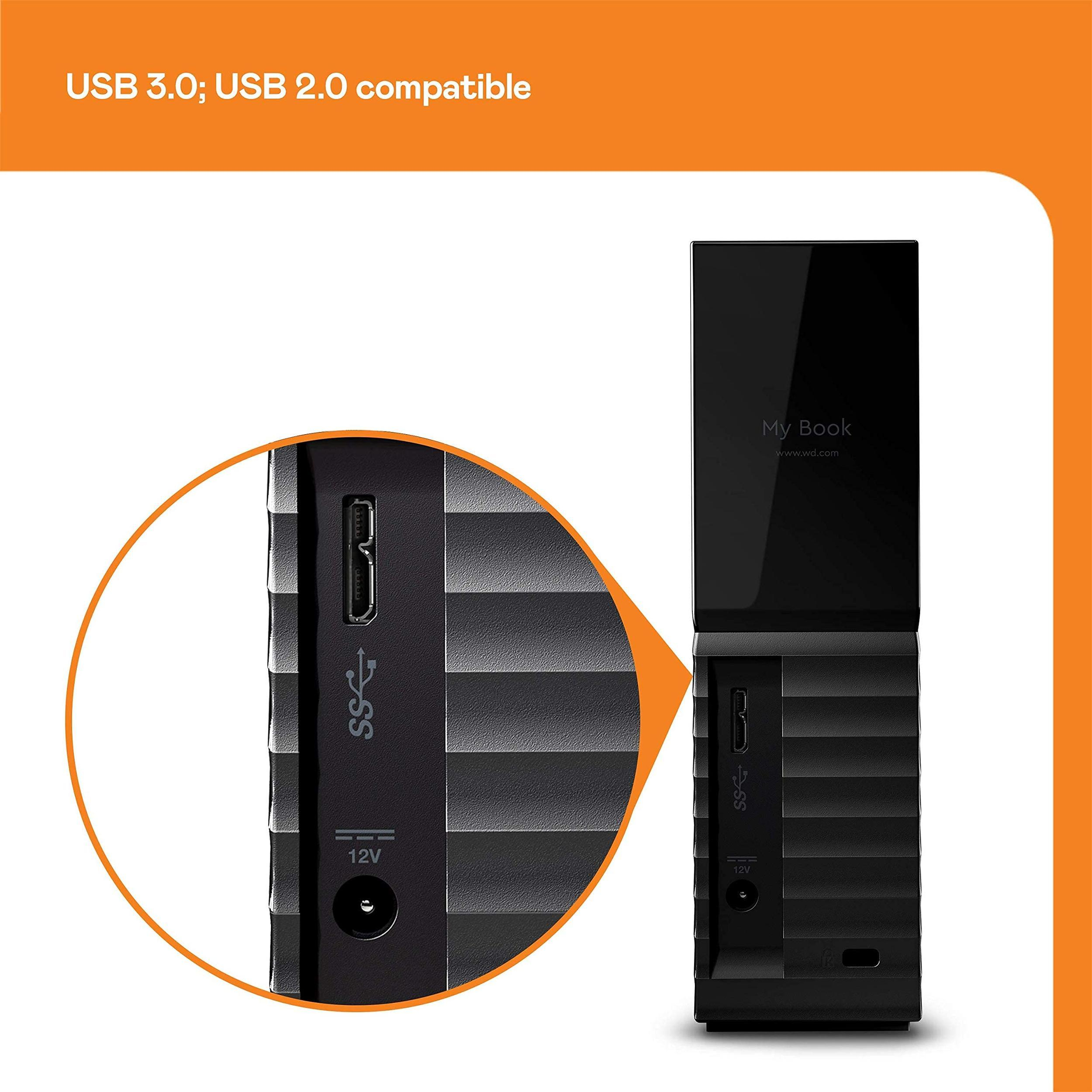 هارد اکسترنال وسترن دیجیتال مدل My Book Desktop ظرفیت 12 ترابایت - فراسنتر