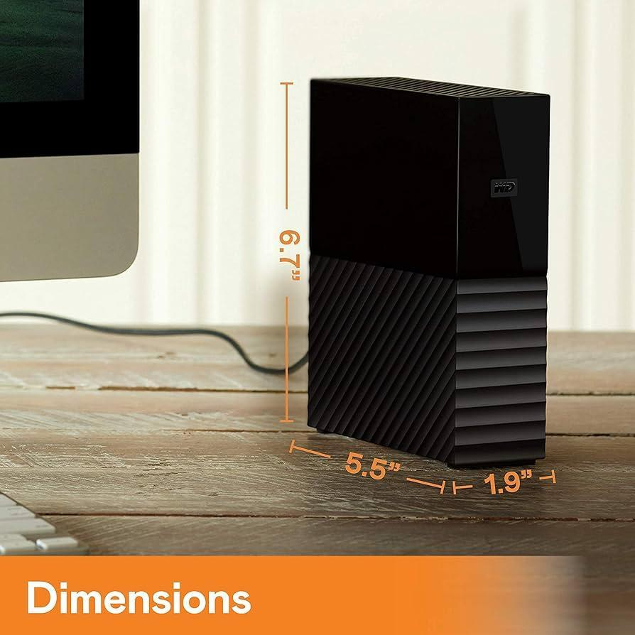 هارد اکسترنال وسترن دیجیتال مدل My Book Desktop ظرفیت 12 ترابایت - فراسنتر