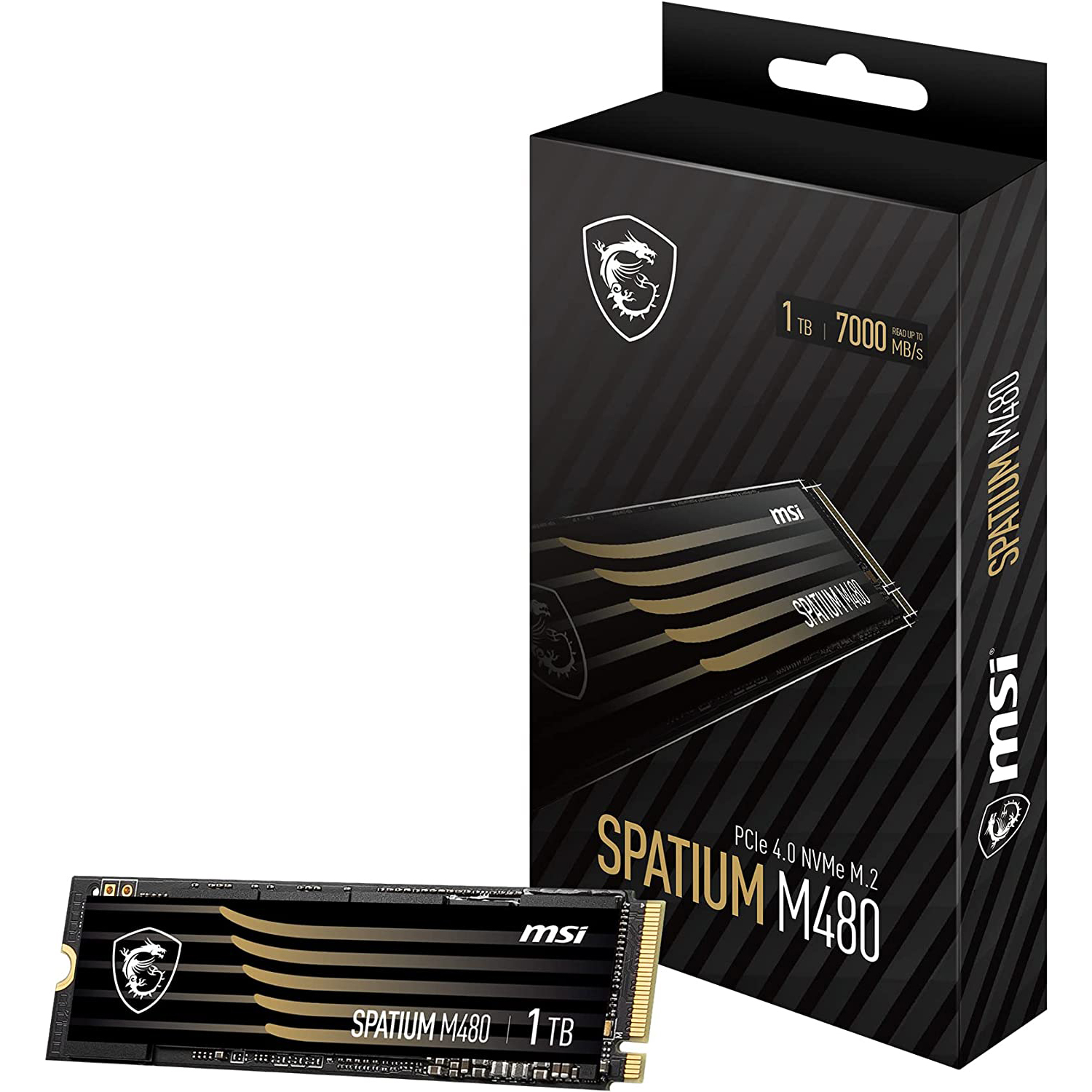 اس اس دی اینترنال ام اس آی مدل SPATIUM M480 PCIe 4.0 NVMe M.2 ظرفیت یک ترابایت - فراسنتر