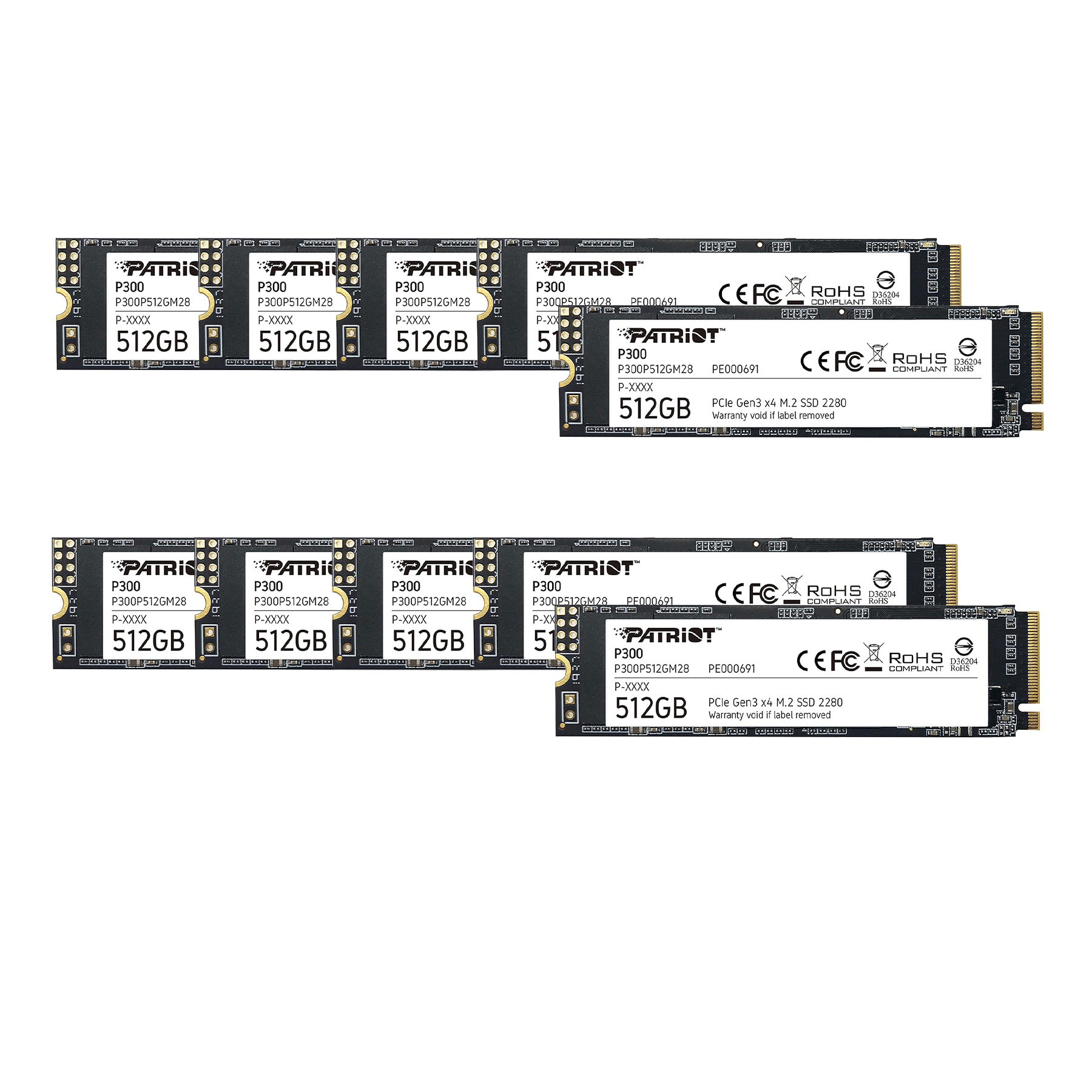 اس اس دی اینترنال پتریوت مدل P300 ظرفیت 512 گیگابایت - فراسنتر - دیجیتالی زندگی کن!