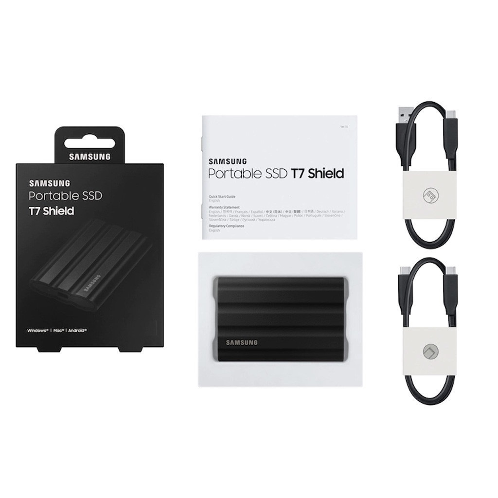 اس اس دی اکسترنال سامسونگ مدل Portable T7 Shield ظرفیت یک ترابایت - فراسنتر - دیجیتالی زندگی کن!