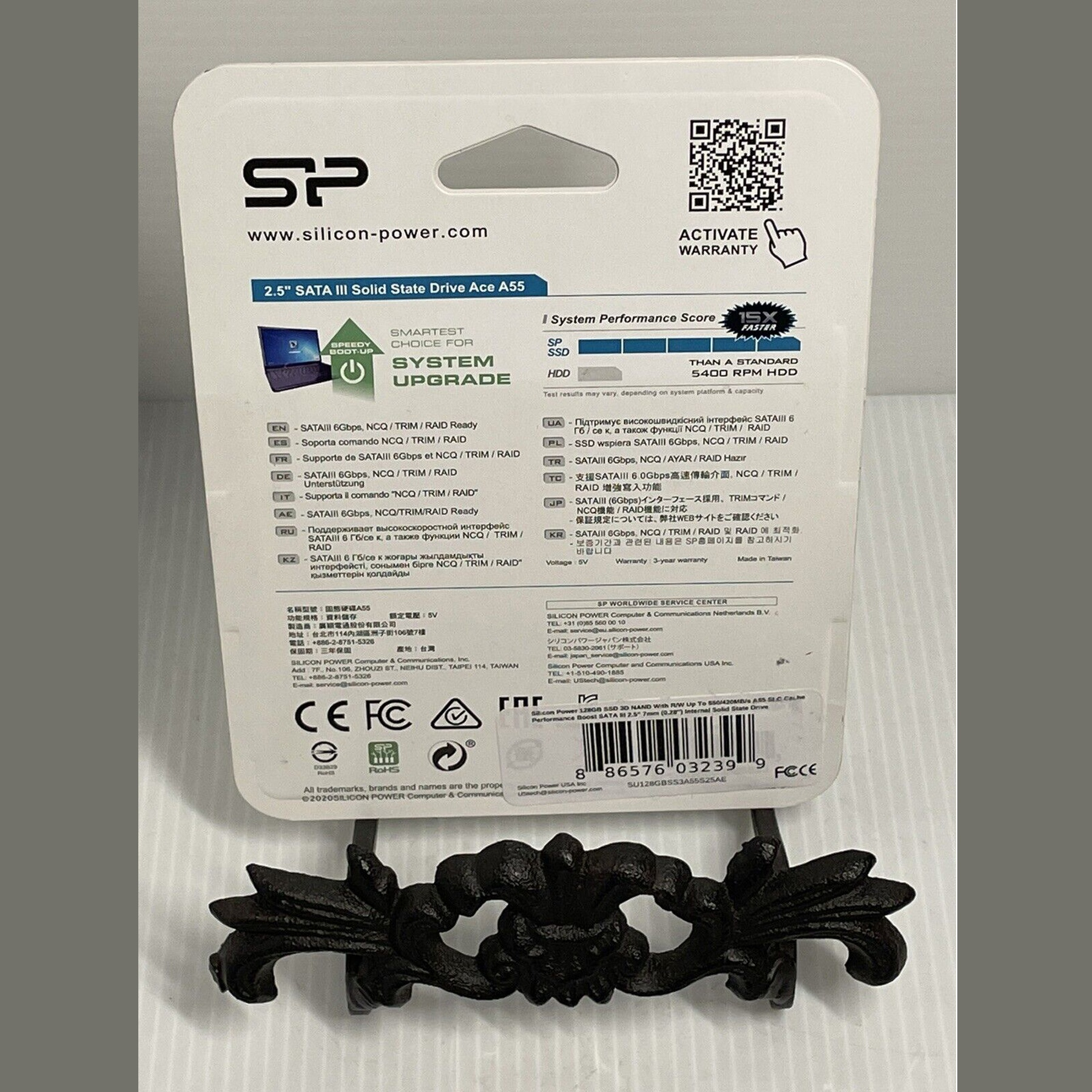 اس اس دی اینترنال SATA3.0 سیلیکون پاور مدل Ace A55 ظرفیت 128 گیگابایت فراسنتر - دیجیتالی زندگی کن!
