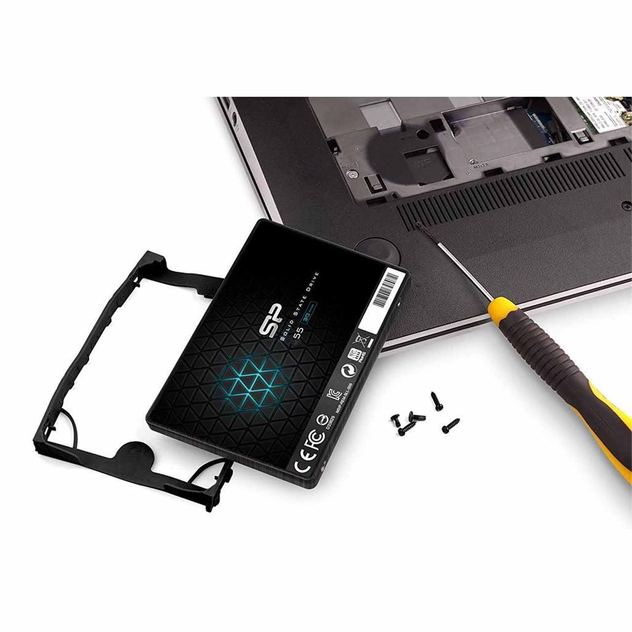 اس اس دی اینترنال SATA 3.0 سیلیکون پاور مدل A55 ظرفیت 128 گیگابایت فراسنتر - دیجیتالی زندگی کن!