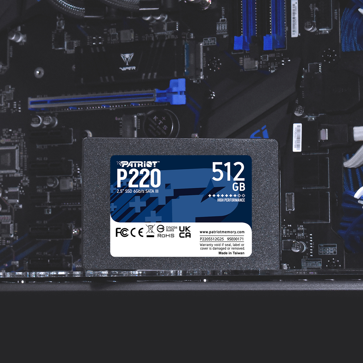 اس اس دی اینترنال پتریوت مدل P220 ظرفیت 512 گیگابایت - فراسنتر - دیجیتالی زندگی کن!