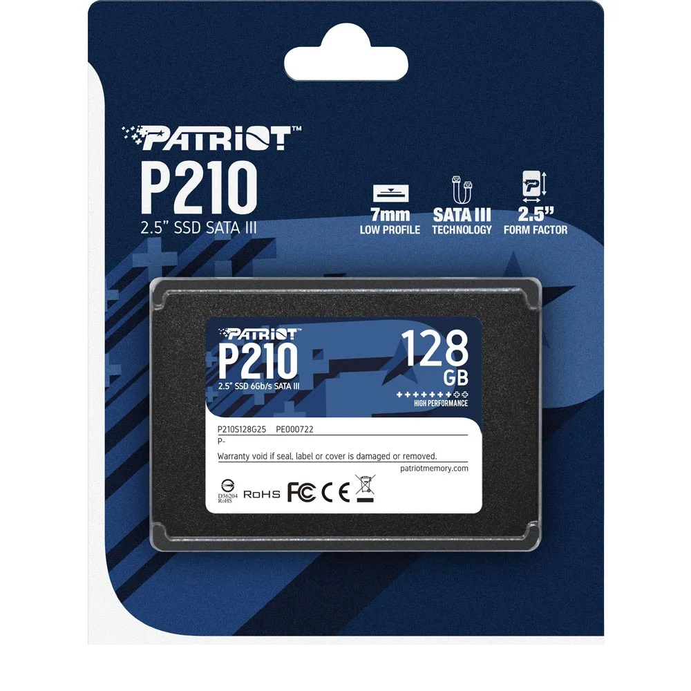 اس اس دی اینترنال پتریوت مدل P210 ظرفیت 128 گیگابایت فراسنتر - دیجیتالی زندگی کن!