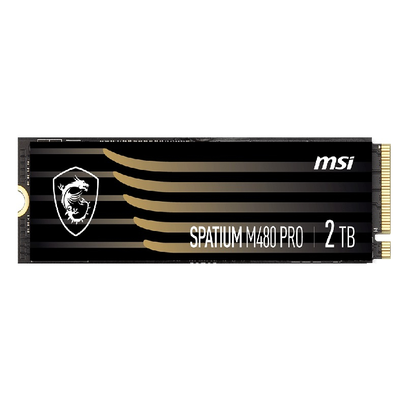 اس اس دی اینترنال ام اس آی مدل SPATIUM M480 PRO PCIe 4.0 NVMe M.2 ظرفیت دو ترابایت - فراسنتر