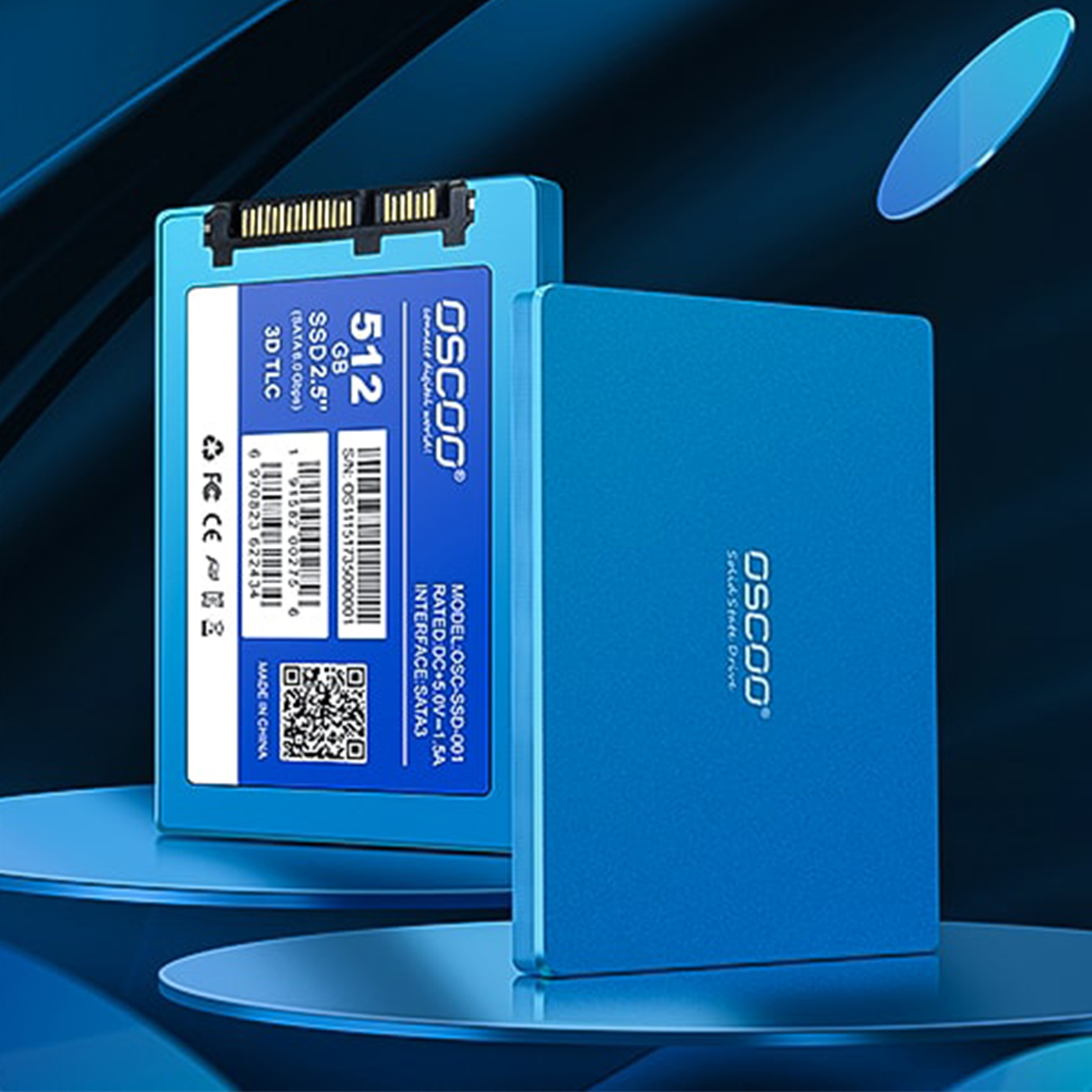 اس اس دی اینترنال اوسکو مدل BLUE 001 ظرفیت 128 گیگابایت - فراسنتر
