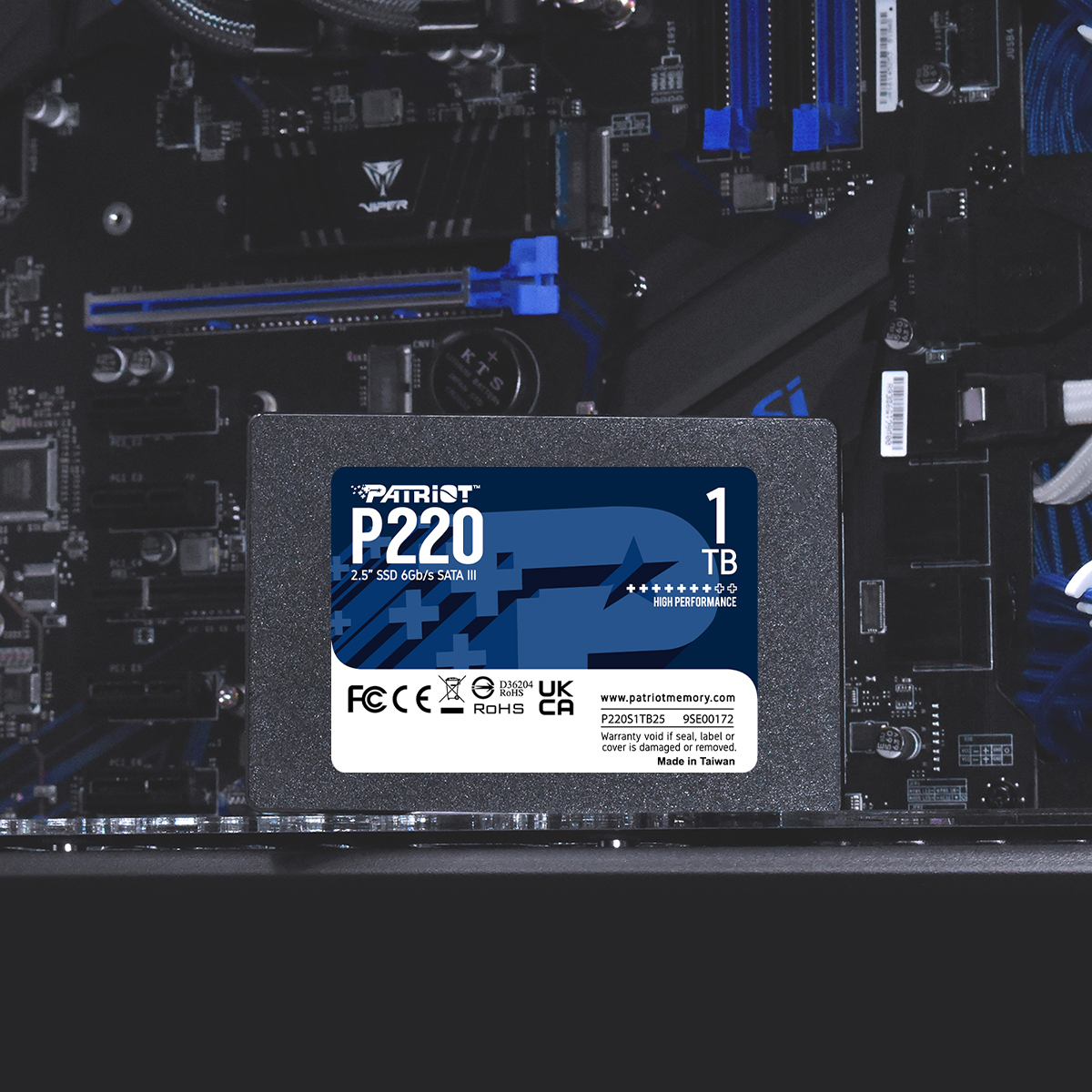 اس اس دی اینترنال پتریوت مدل P220 ظرفیت یک ترابایت فراسنتر - دیجیتالی زندگی کن!