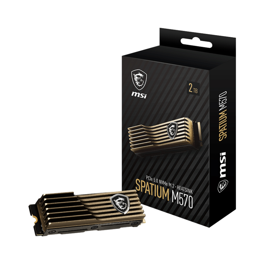 اس اس دی اینترنال ام اس آی مدل SPATIUM M570 PCIe 5.0 NVMe M.2 HS ظرفیت 2 ترابایت - فراسنتر