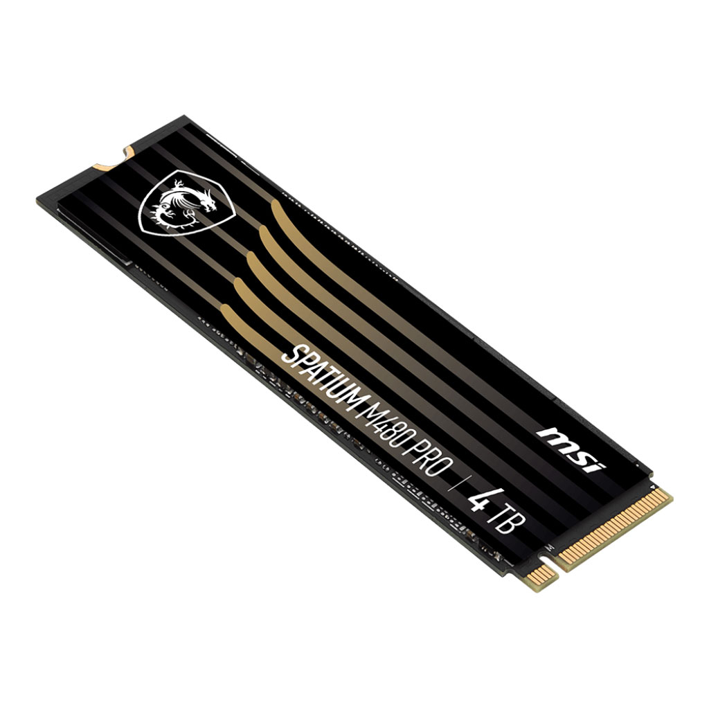 اس اس دی اینترنال ام اس آی مدل SPATIUM M480 PRO PCIe 4.0 NVMe M.2 ظرفیت 4 ترابایت - فراسنتر