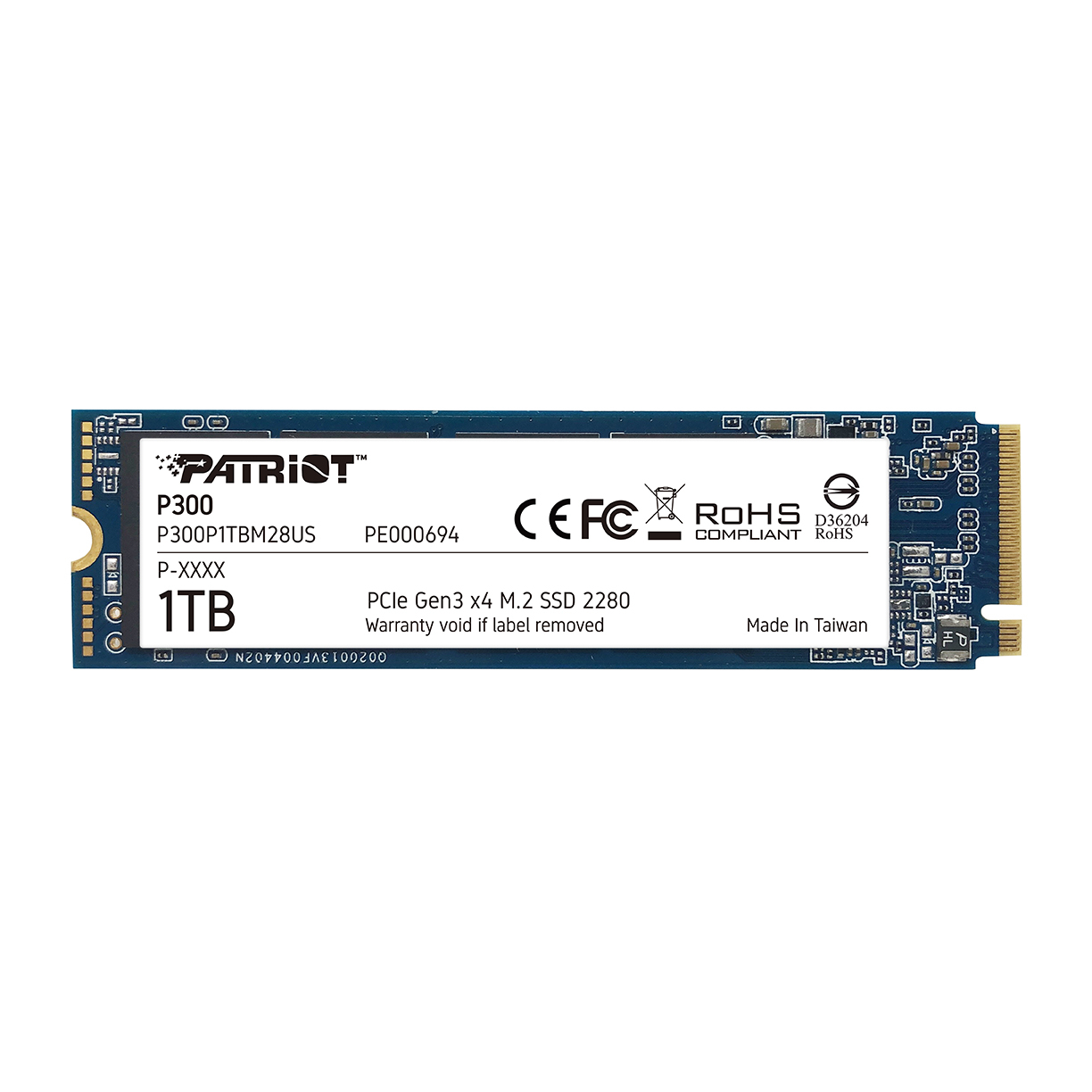 اس اس دی اینترنال پتریوت مدل P300 ظرفیت 1 ترابایت - فراسنتر - دیجیتالی زندگی کن!