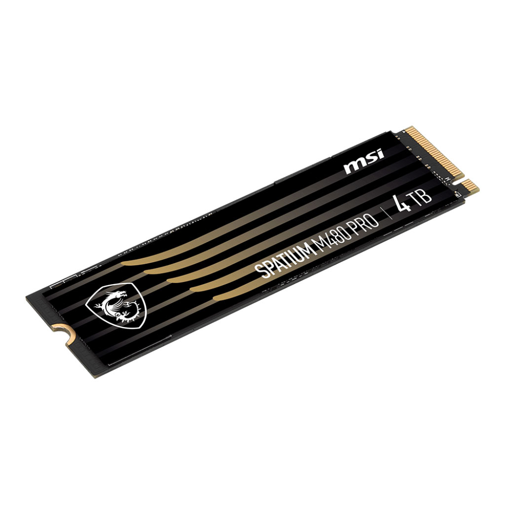 اس اس دی اینترنال ام اس آی مدل SPATIUM M480 PRO PCIe 4.0 NVMe M.2 ظرفیت 4 ترابایت - فراسنتر