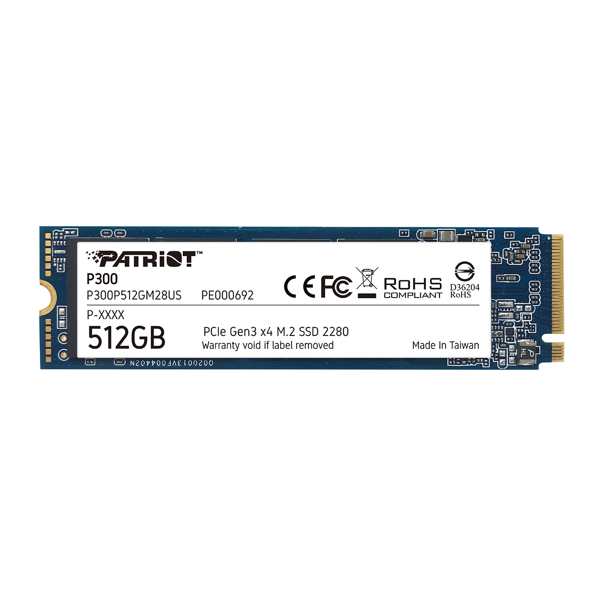 اس اس دی اینترنال پتریوت مدل P300 ظرفیت 512 گیگابایت فراسنتر - دیجیتالی زندگی کن!