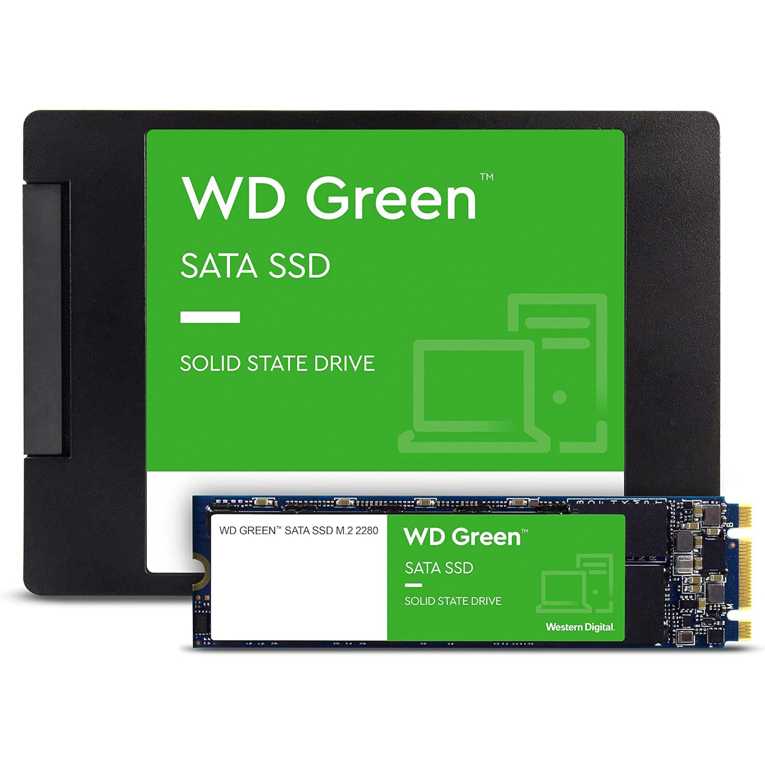 حافظه SSD وسترن دیجیتال مدل GREEN ظرفیت 480 گیگابایت - فراسنتر