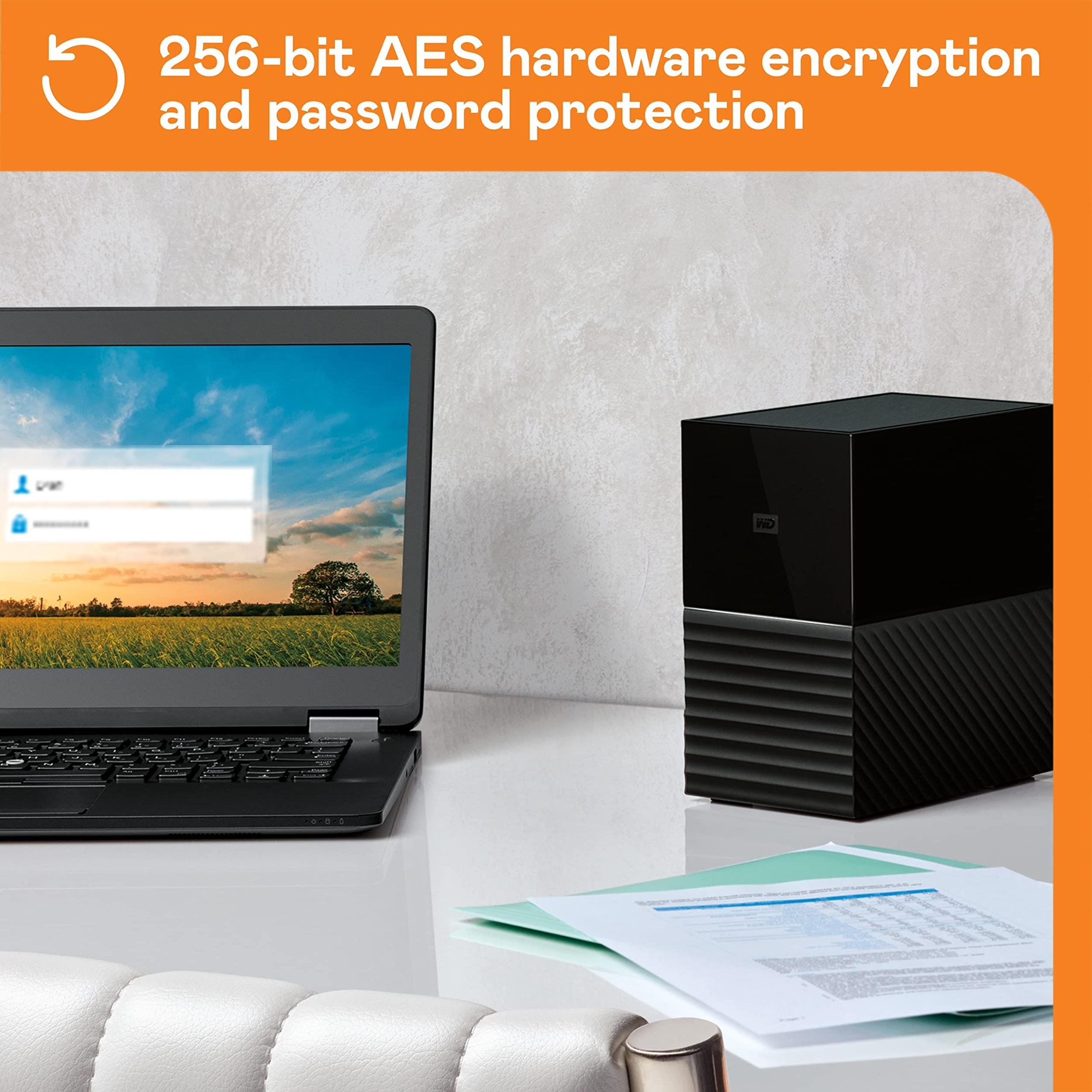 هارد اکسترنال وسترن دیجیتال مدل WD MYBOOK DUO 36TB ظرفیت 36 ترابایت - فراسنتر