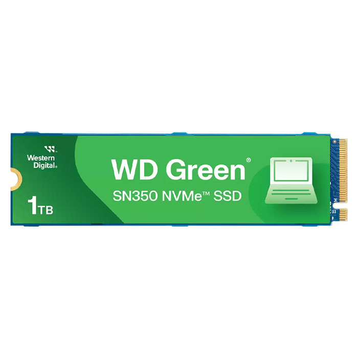 اس اس دی اینترنال PCIe 3.0 وسترن دیجیتال مدل GREEN SN350 WDS100T3G0C ظرفیت یک ترابایت - فراسنتر