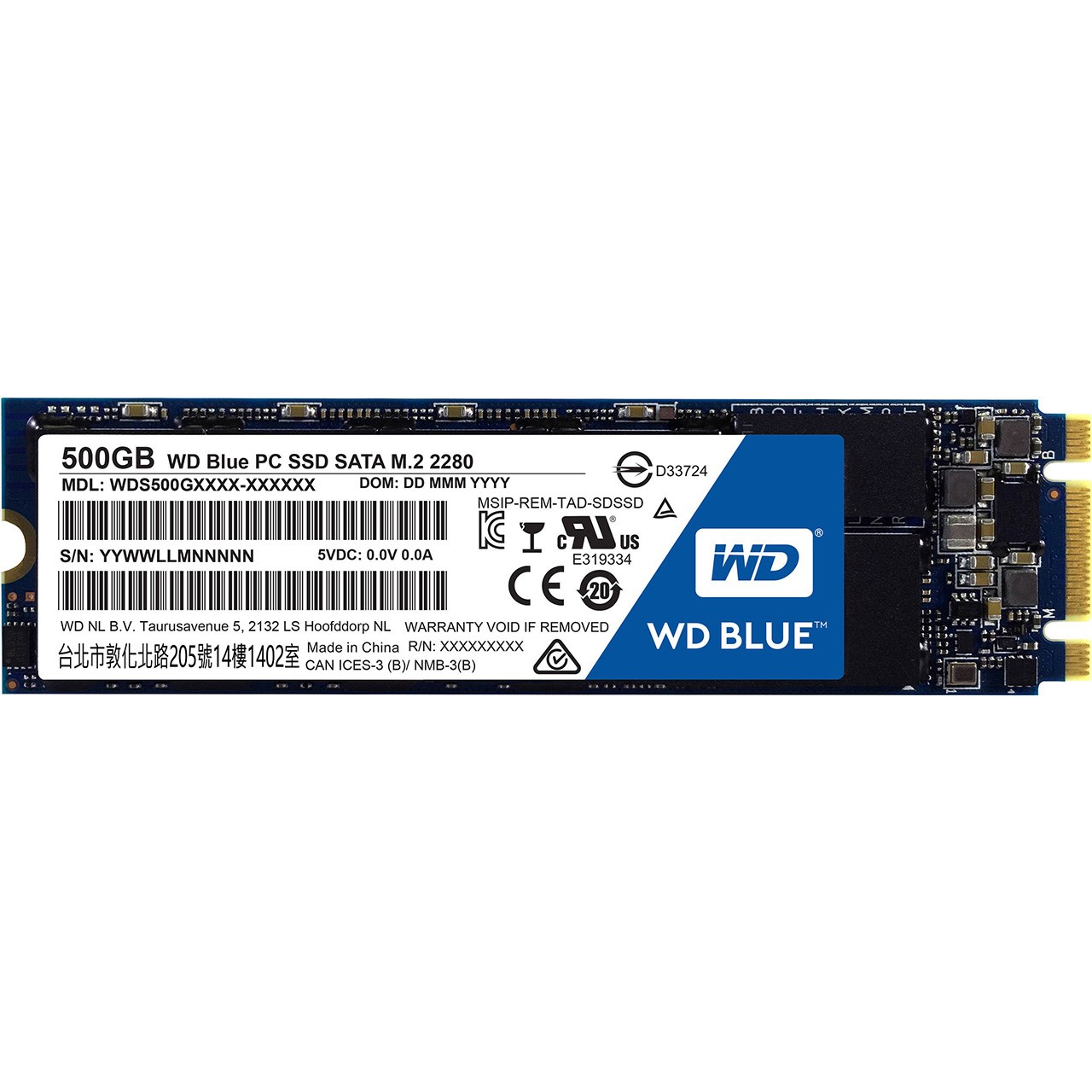 حافظه SSD وسترن دیجیتال مدل WDS500G1B0B ظرفیت 500 گیگابایت - فراسنتر