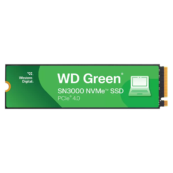 اس اس دی اینترنال PCIe 4.0 وسترن دیجیتال مدل GREEN SN3000 WDS100T4GOE ظرفیت یک ترابایت - فراسنتر