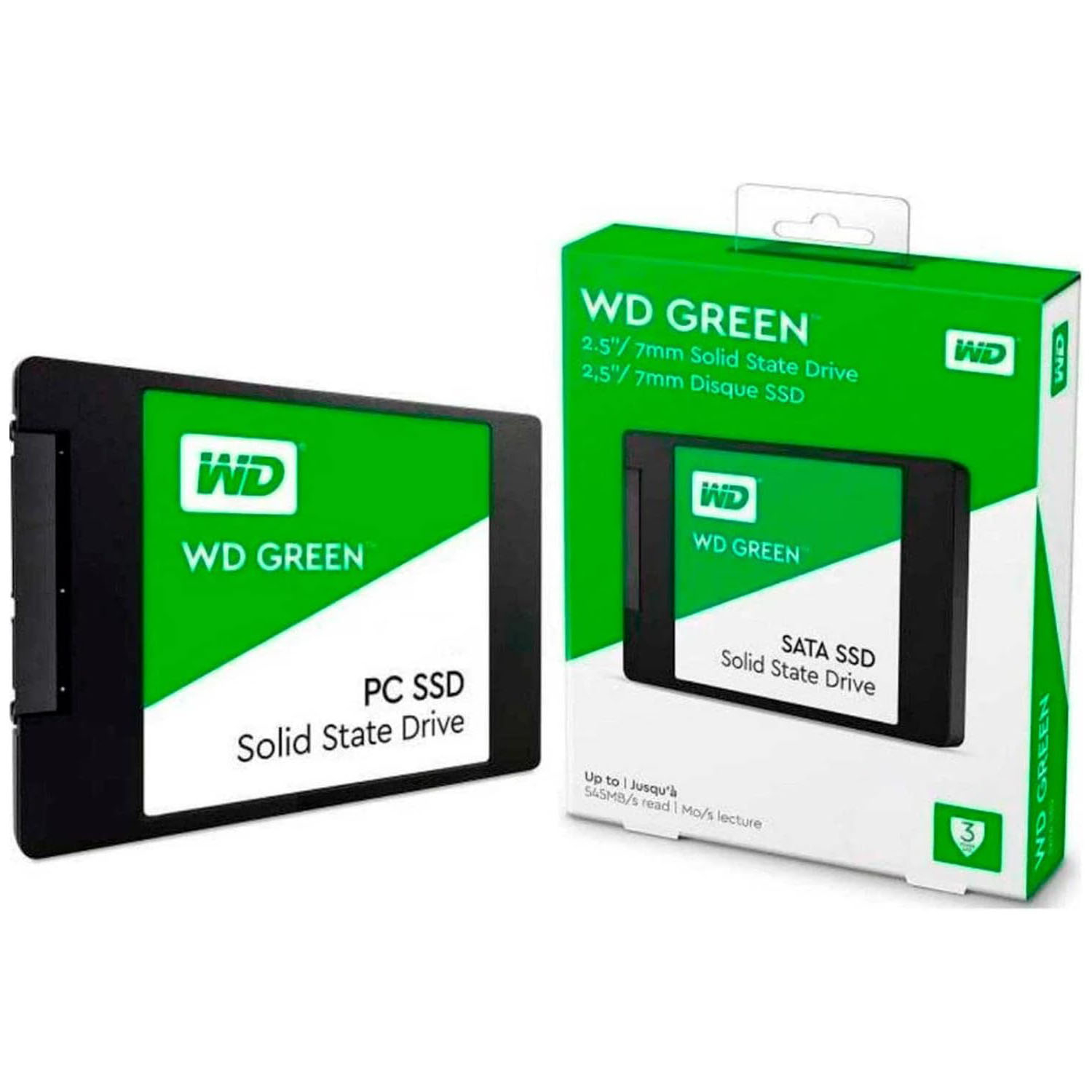 حافظه SSD وسترن دیجیتال مدل GREEN ظرفیت 480 گیگابایت - فراسنتر