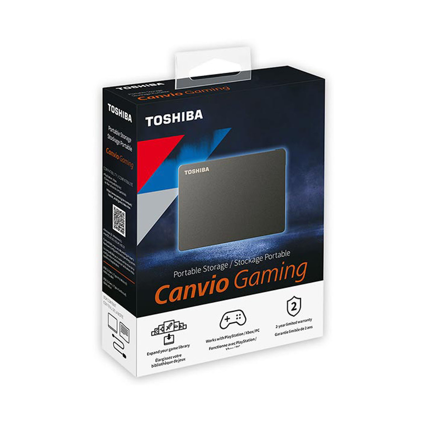 هارد اکسترنال توشیبا مدل Canvio Gaming ظرفیت 4 ترابایت - فراسنتر