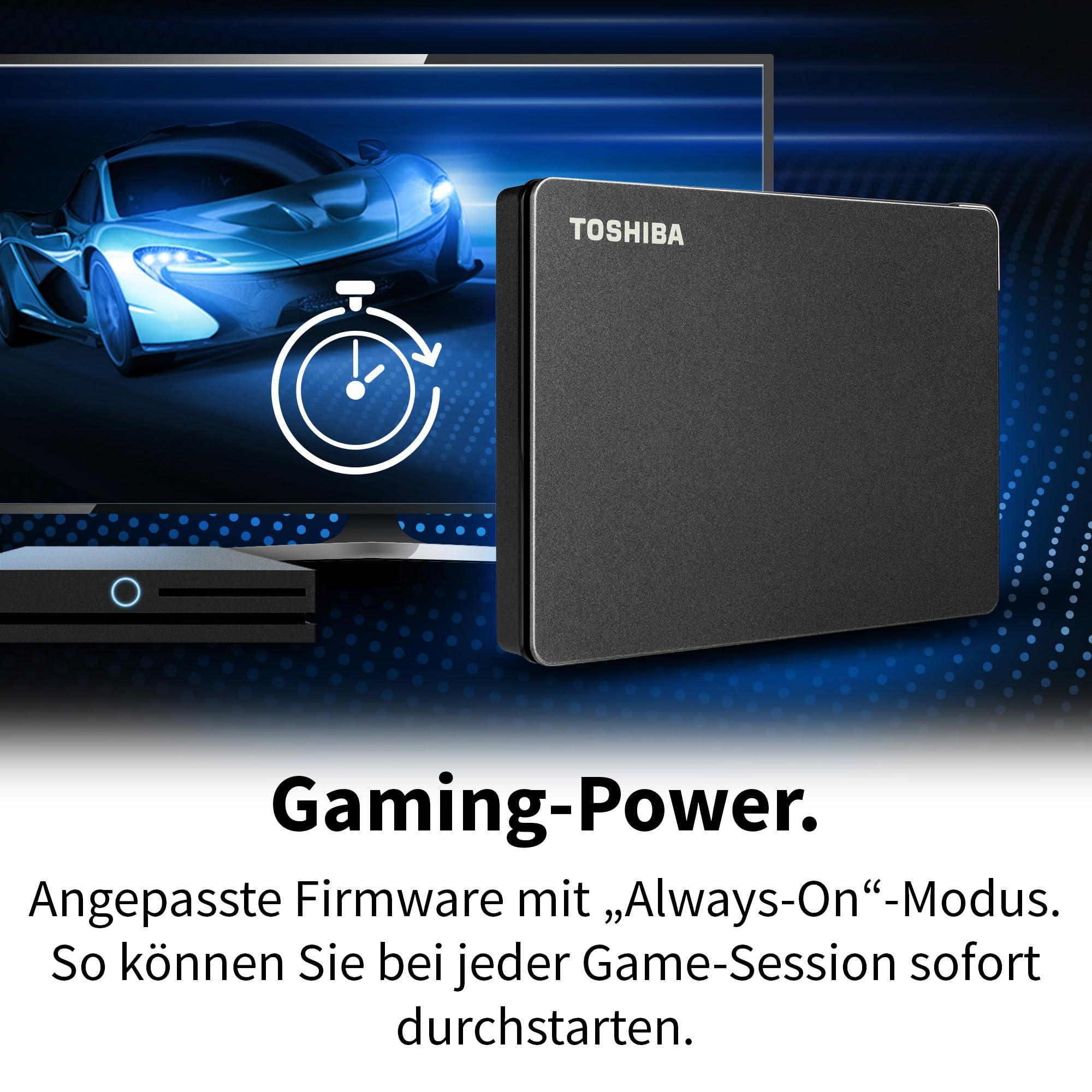 هارد اکسترنال توشیبا مدل Canvio Gaming ظرفیت دو ترابایت - فراسنتر